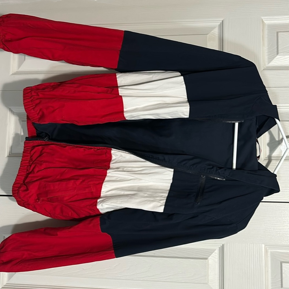 RED WHITE AND BLUE JACKET